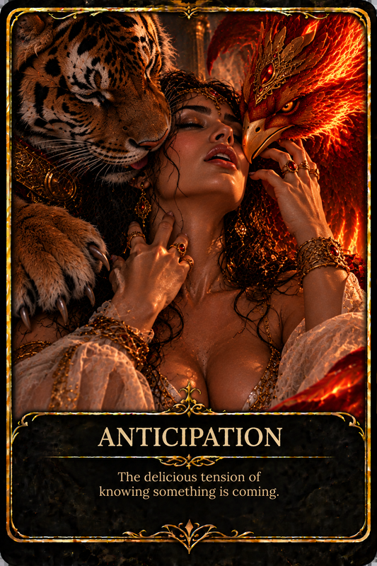 🔥Phoenix Tiger: 44 Sexy Oracle Message Cards!