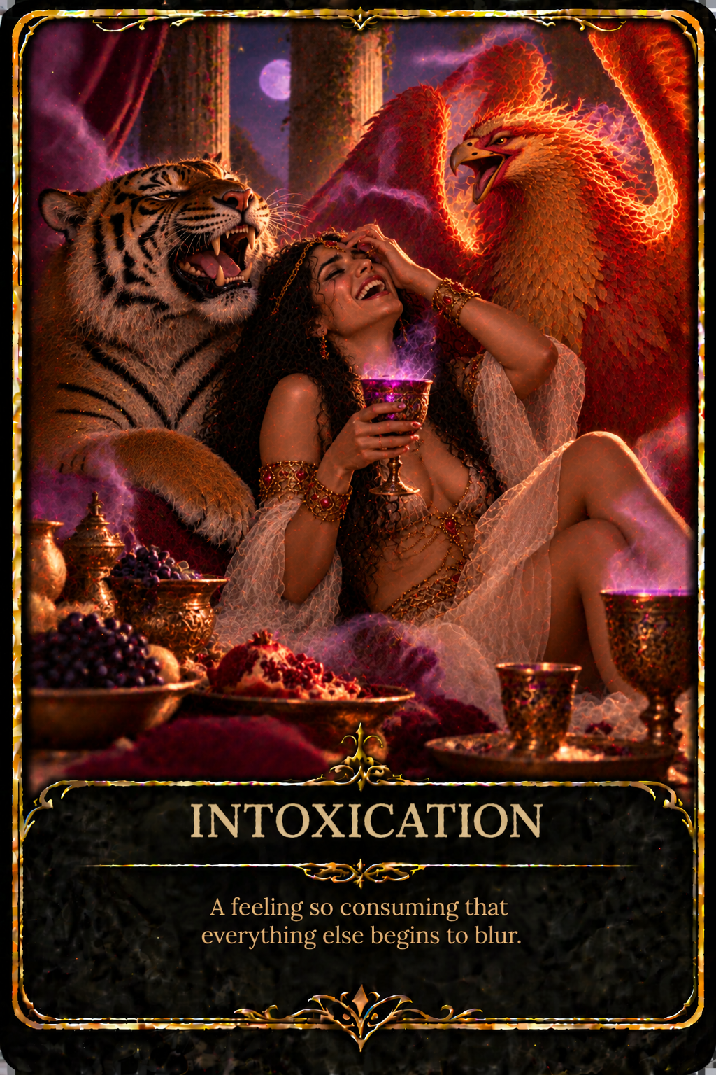 🔥Phoenix Tiger: 44 Sexy Oracle Message Cards!