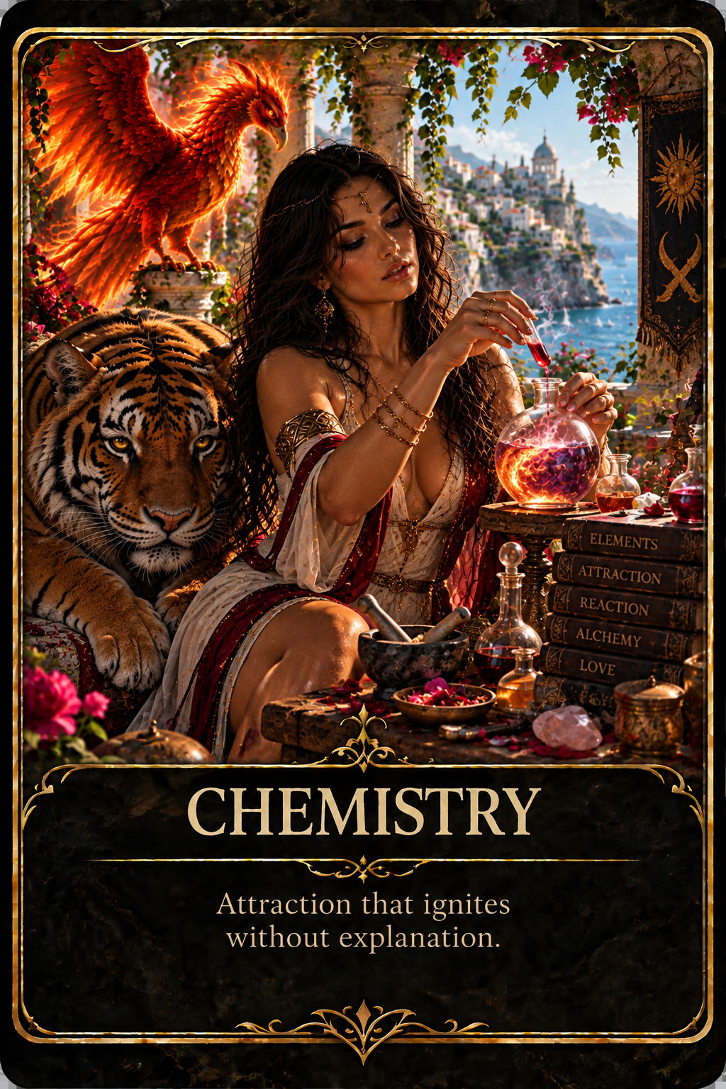 🔥Phoenix Tiger: 44 Sexy Oracle Message Cards!