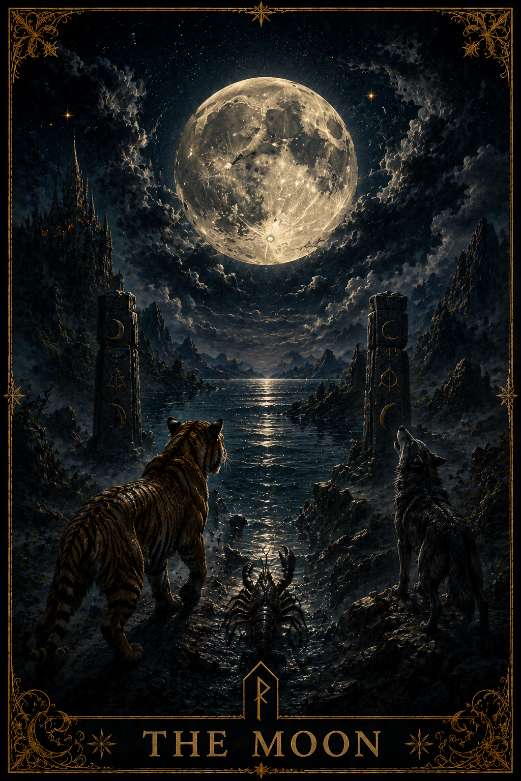 🔥Phoenix Tiger: Untamed — 100-Card Tarot Deck! (click here)